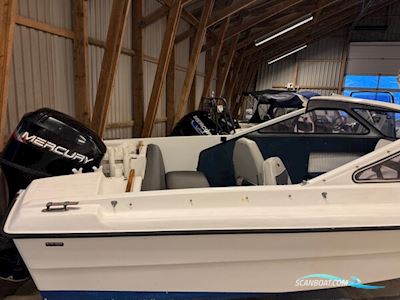 Skibsplast 17 HT med 40 hk Mercury 4-takt ELPT 4-cyl. Motorbåd 2025, med Mercury motor, Danmark