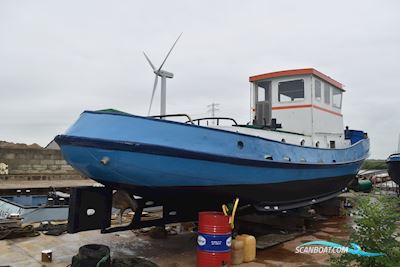 Sleepboot 16.00 Motorbåd 1950, med Mwm motor, Holland