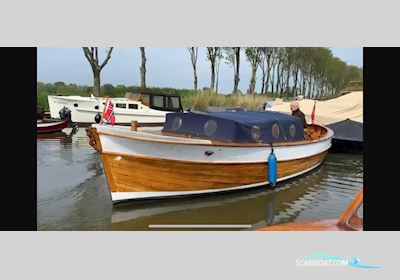 Sloep Noorse Kotter Motorbåd 1966, med Sabb Volvo motor, Holland