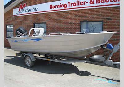 Smartliner 150 m/Mercury F25 hk EFI 4-takt m/Variant bådtrailer Motorbåd 2017, med Mercury motor, Danmark