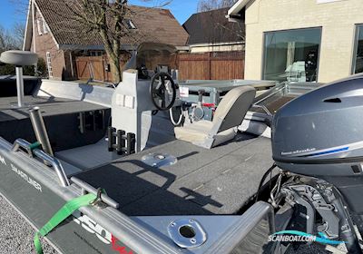 Smartliner 450 Bass Med Trailer og Frontmonteret Trollingmotor Motorbåd 2015, med Yamaha motor, Danmark
