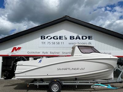 Smartliner Cuddy 22 - Mercury F100-Efi XL CT Inkl. Udstyr - Spar 80.000,- Motorbåd 2025, Danmark