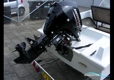 Speedbåd m Ny Mercury F20 E hk Efi & Nysynet Trailer Motorbåd 2024, med Mercury F20 E Efi motor, Danmark