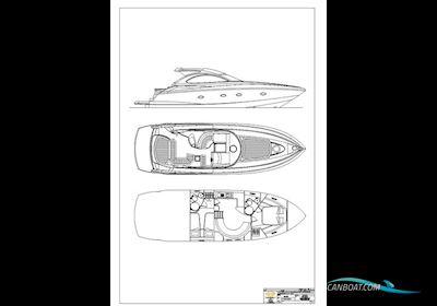Sunseeker Portofino 47 Motorbåd 2008, med Volvo Penta D9 - 575 motor, Tyskland