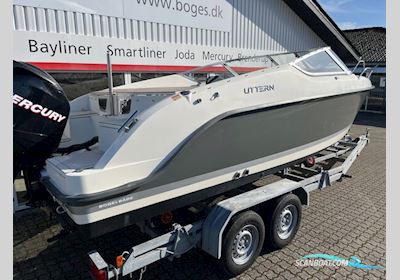 Uttern D62 Med F115 Mercury-Efi 4 Takt og Buggi Bådtrailer Motorbåd 2014, med Mercury motor, Danmark
