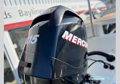 Uttern D62 med F115 Mercury-EFI 4 takt og Buggi bådtrailer Motorbåd 2014, med Mercury motor, Danmark