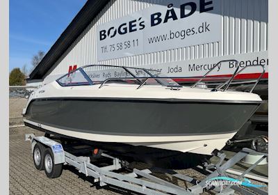 Uttern D62 med F115 Mercury-EFI 4 takt og Buggi bådtrailer Motorbåd 2014, med Mercury motor, Danmark