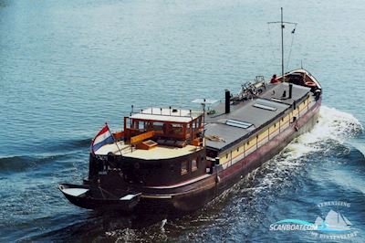 Varend Woonschip Met Ligplaats Klipper (30 Meter) Motorbåd 1900, med GM motor, Holland