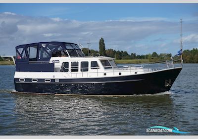 Vripack Spiegelkotter 11.50 AK Cabrio Motorbåd 2001, med Mitsubishi motor, Holland