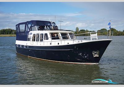 Vripack Spiegelkotter 11.50 AK Cabrio Motorbåd 2001, med Mitsubishi motor, Holland