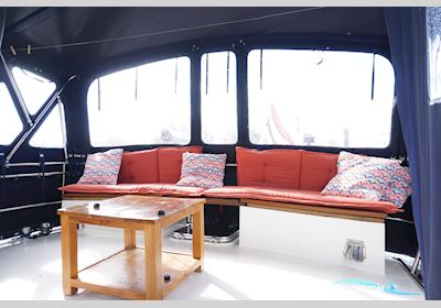 Vripack Spiegelkotter 11.50 AK Cabrio Motorbåd 2001, med Mitsubishi motor, Holland