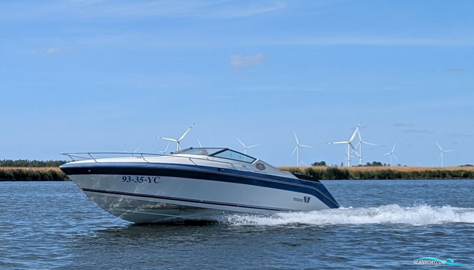 Wellcraft 233 Eclipse Motorbåd 1988, med Op gas en benzine motor, Holland