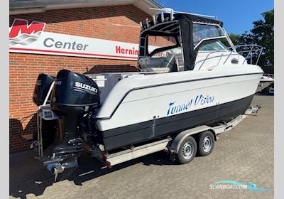 Worldcat Glacier Bay Catamaran Isle Runner 2270 m/2 Stk. Suzuki F140 hk og Float-on Alutrailer Motorbåd 2025, med Suzuki motor, Danmark