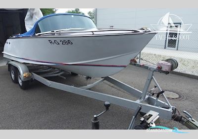 Züllig Ascona Motorbåd 1970, med Omc motor, Tyskland