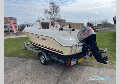 Ørnvik 510 Cruiser Med Mariner F60 Samt Variant Trailer Motorbåt 2003, med Mariner motor, Danmark