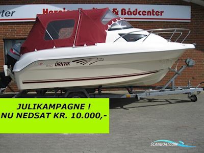 Ørnvik 510 Cruiser m/Mariner F60 hk Efi 4-Takt - NU Nedsat KR. 10.000,- ! Motorbåt 2006, med Mariner motor, Danmark