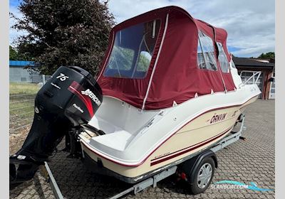 Ørnvik 540 Cruiser Med F75 Mercury 1,6L 16V 4 Takt og 1500 kg Brenderup Trailer Motorbåt 2003, med Mercury motor, Danmark
