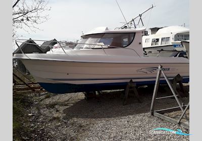 Ørnvik 650 weekend Motorbåt 2005, med Mercury 115 HK 4-takt motor, Danmark