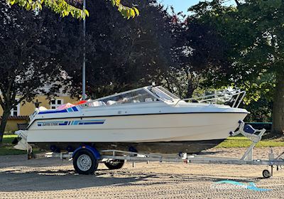(Solgt!) Ryds 570 DC Motorbåt 1994, med Johnson motor, Danmark