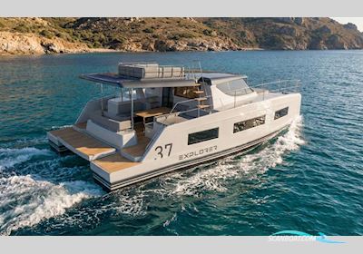 AVENTURA CATAMARANS Aventura 37 Explorer Motorbåt 2026, med Twin Nanni 57HP / 80hp / 115 hp motor, Ingen landinfo