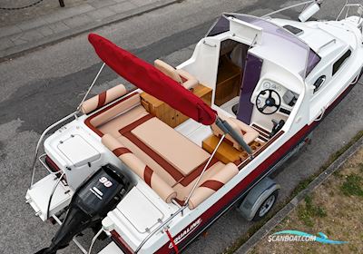 Aqualine 640 Motorbåt 2013, med Suzuki motor, Danmark