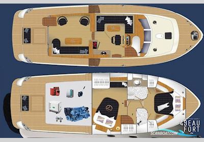 Aquanaut European Voyager 1400 II Motorbåt 2026, med Vetus Deutz VD6 motor, Holland