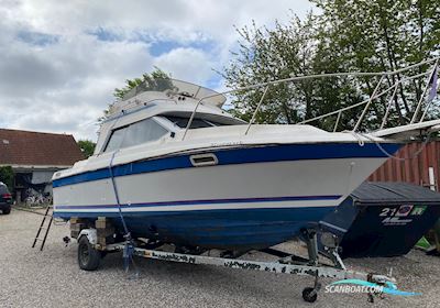 Bayliner 2556 Fly Motorbåt 1987, med Omc 5,7 motor, Danmark