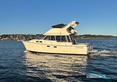 Bayliner 3288 Flybrigde Motorbåt 1989, med Hino motor, Danmark
