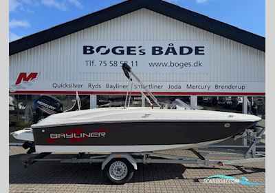 Bayliner E6 Element med F115 Mercury-EFI 4 takt og 1300 kg Brenderup "Element" trailer. Motorbåt 2016, med Mercury motor, Danmark