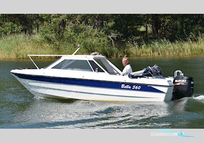 Bella 560 HT Motorbåt 1996, med Suzuki DF motor, Sverige
