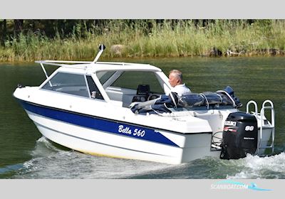 Bella 560 HT Motorbåt 1996, med Suzuki DF motor, Sverige
