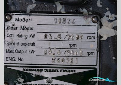 Bella 702 Motorbåt 2000, med Yanmar 3JH3E motor, Danmark