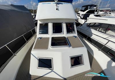 CT 35 Sun Deck Trawler Motorbåt 1988, med Ford Lehman 2 x 90 HP motor, Danmark