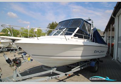 Campion 542 Explorer Motorbåt 2004, med Yamaha F115Aetl motor, Danmark