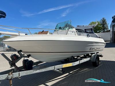 Campion 582 Explorer, Yamaha F150...SOLGT Motorbåt 1999, med Yamaha motor, Danmark