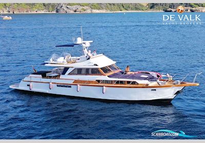 Cantieri Di Pisa 65 Motorbåt 1972, med MAN motor, Tyskland