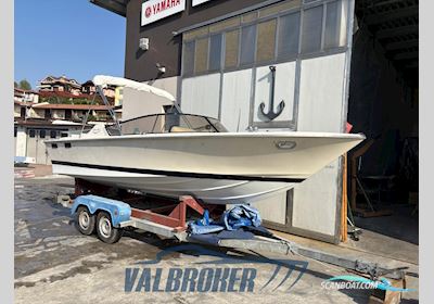 Colombo Super Indios 21 Motorbåt 1977, med Mercury Mercruiser Mcm 260 motor, Italien