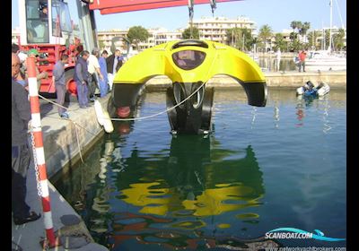 Commercial Semi Submarine Boat Motorbåt 1990, med Sole Diesel motor, Spanien