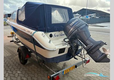 Crescent Gemini m/Yamaha F50 hk og Brenderup trailer Motorbåt 2004, med Yamaha motor, Danmark