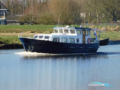 De Vries Lentsch 14.00 Kotter Motorbåt 1980, med Perkins Diesel motor, Holland