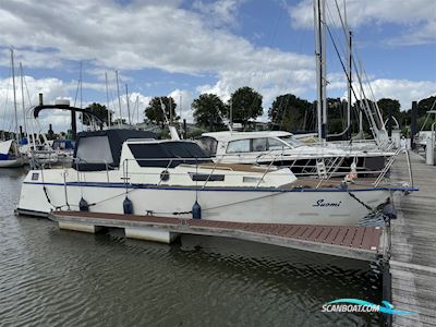Eigenbau Reinke Tourina 10m Motorbåt 1983, med Mercedes OM 616 motor, Tyskland