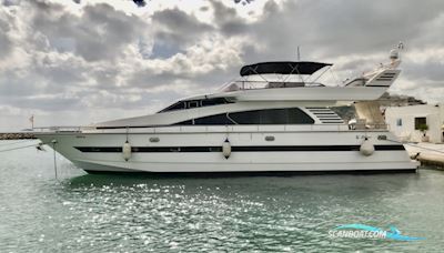 Elegance 70 Flybridge Motorbåt 1997, med Cat 3412 motor, Spanien
