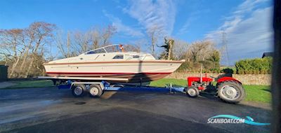 Fairey Spearfish Mkiii Motorbåt 1989, med 2 x Sabre 225Hp Diesel motor, England