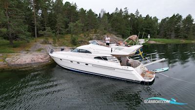 Fairline SQUADRON 55 Motorbåt 2004, med  2x Volvo Penta D12-675 motor, Sverige