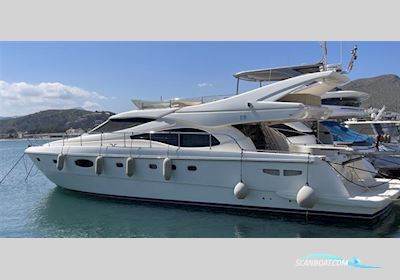 Ferretti 590 Motorbåt 2005, med Man V10 motor, Danmark