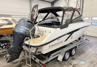 Finnmaster T6 Motorbåt 2023, med Yamaha F150 XCA Electric med elektriskt reglage motor, Sverige