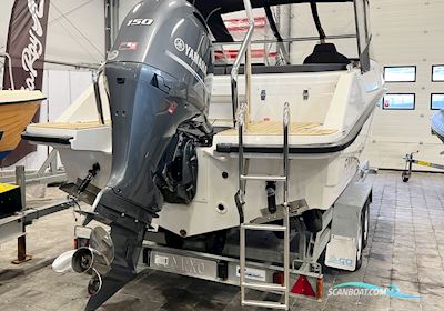Finnmaster T6 Motorbåt 2023, med Yamaha F150 XCA Electric med elektriskt reglage motor, Sverige