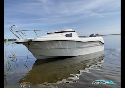 Fjordjollen 450 Cabin Motorbåt 2023, med Yamaha F40FETL motor, Danmark