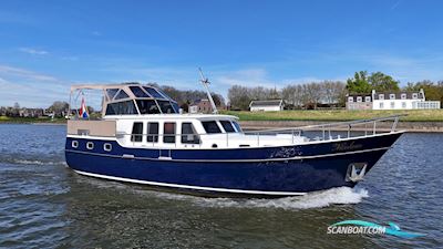 Flevo Spiegelkotter 12.50 AK Cabrio Motorbåt 1996, med Lombardini motor, Holland