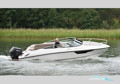 Flipper 700 DC Motorbåt 2020, med Mercury motor, Sverige
